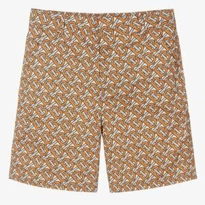 Burberry Kids Monogram Patterned Shorts
